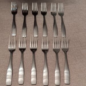 Stainless Steel Fork Set Of 12